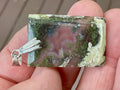 10g Moss Agate Rectangular Pendant