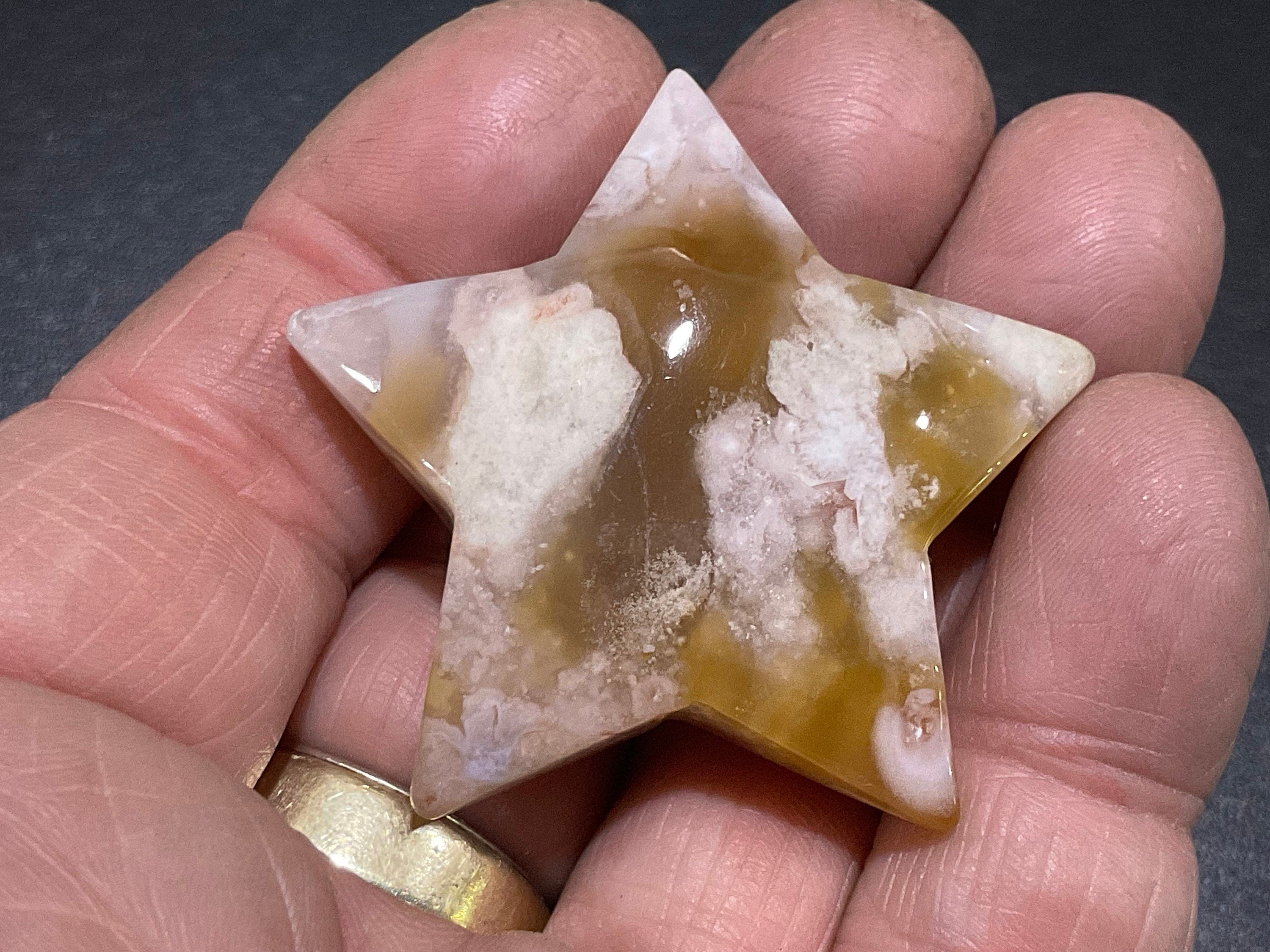 28g Flower Agate Star 1B