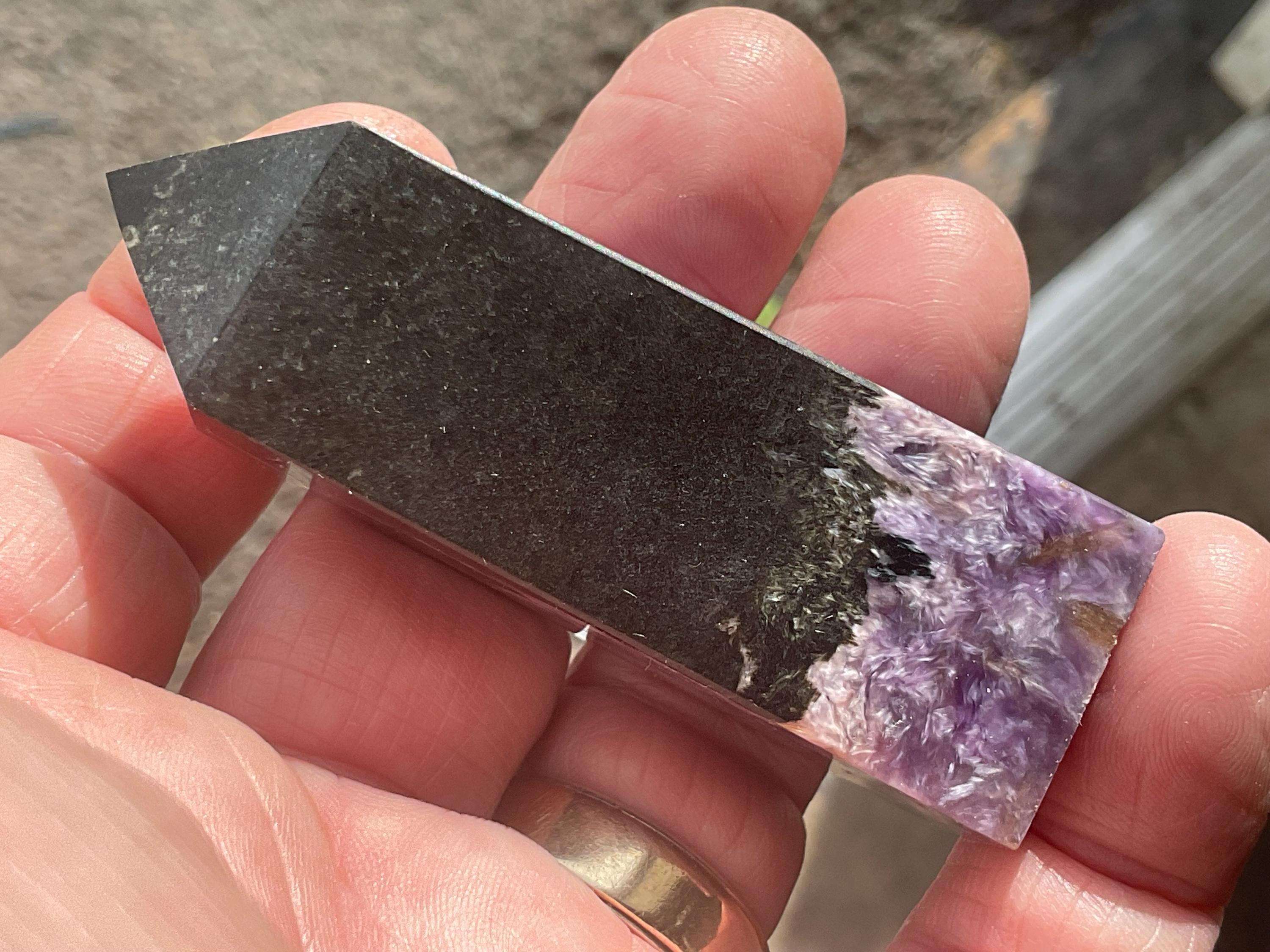 70g Charoite with Aegirine Generator 3B