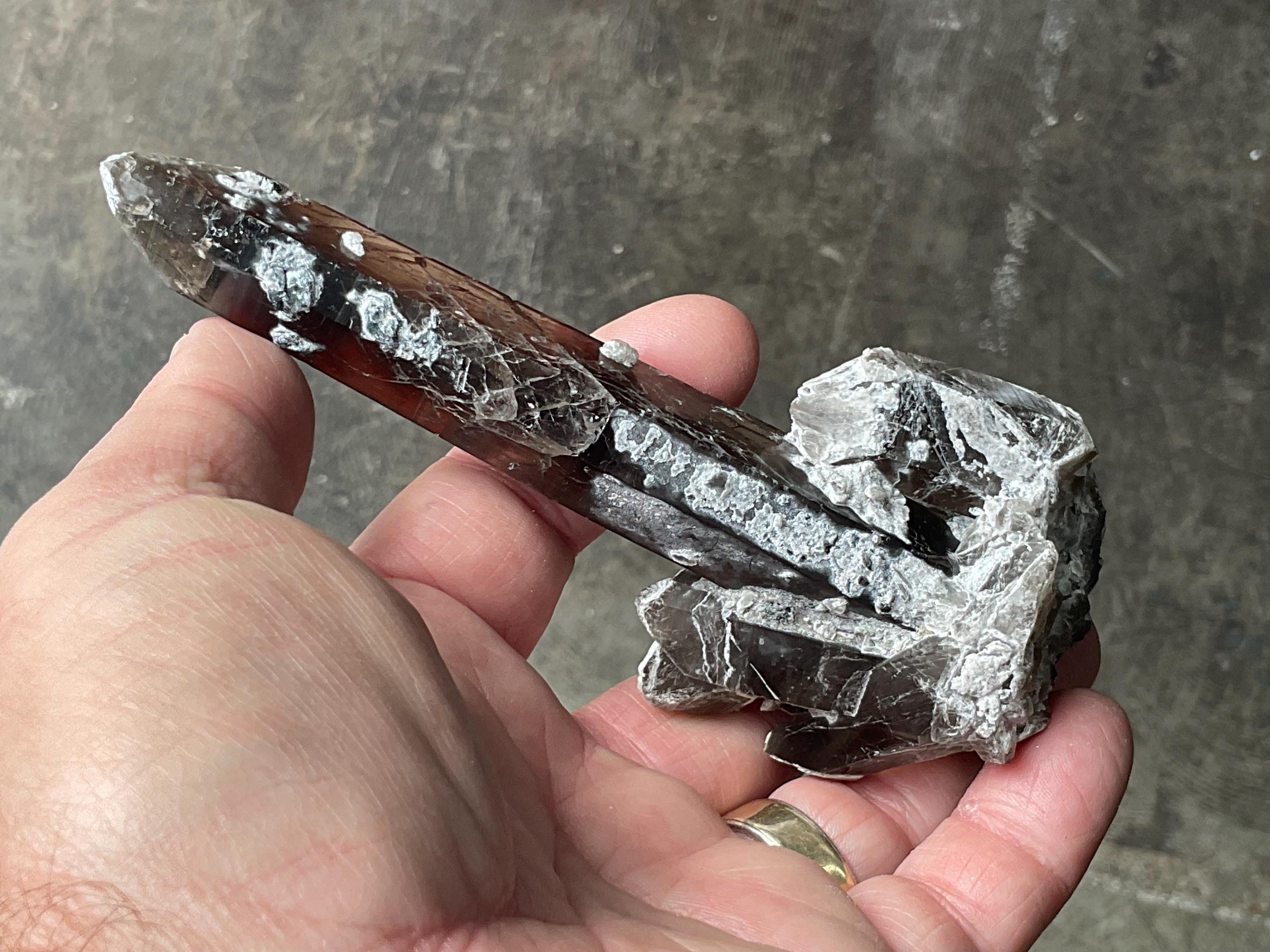 162g Smokey Quartz + Specimen 5A from Inner Mongolia