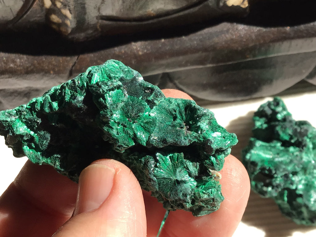 42g Silky Congolese Malachite Specimen 5A