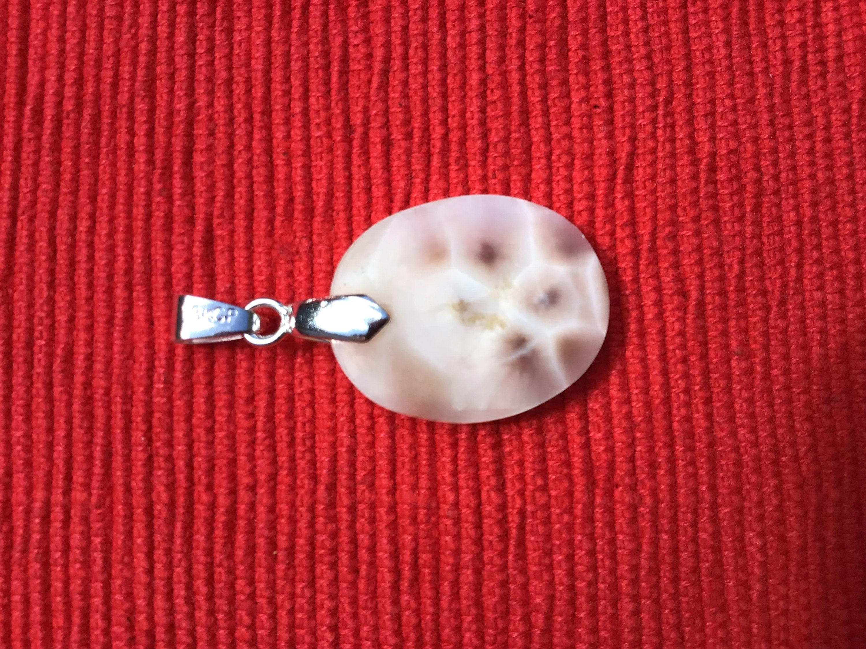 Indonesian Natrolite Pendant 2E