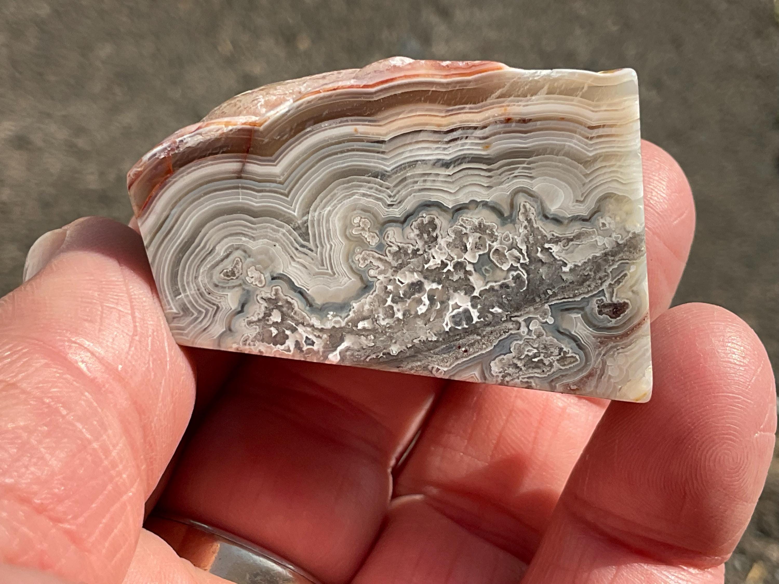 74g Mexican Crazy Lace Agate Freeform 19B