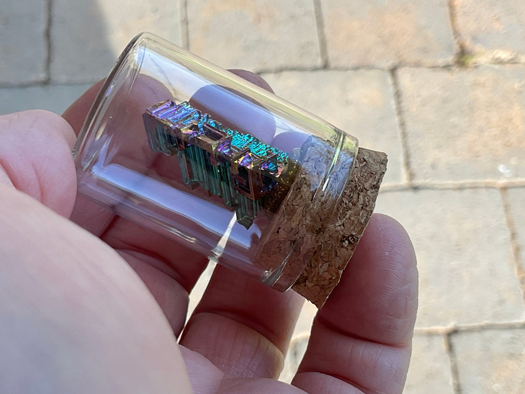 Bismuth Specimen Display Bottle 5A