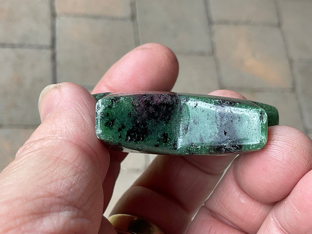 67g Ruby in Zoisite Polished Star 1E
