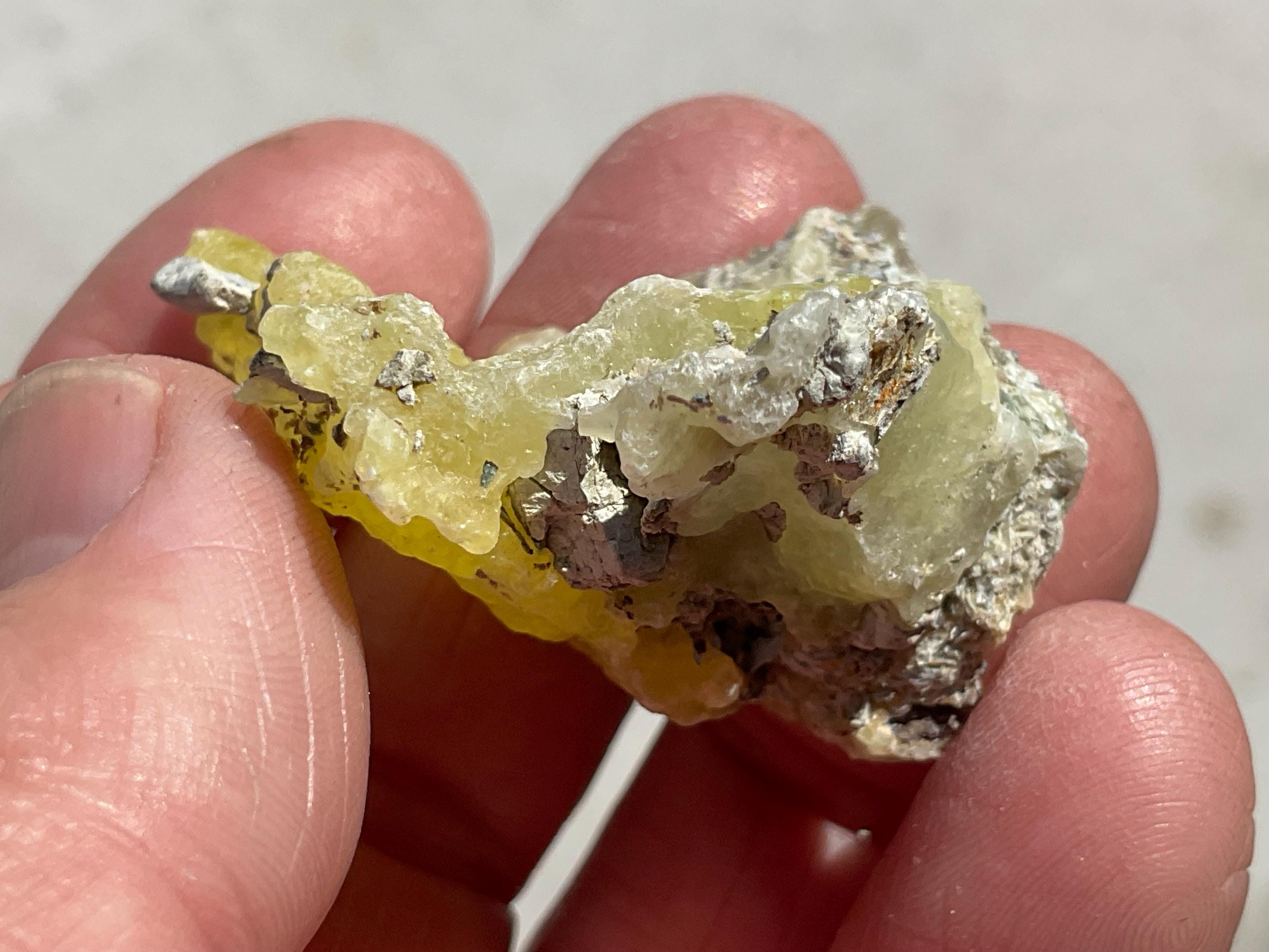 20g Pakistan Yellow Brucite Specimen 6C