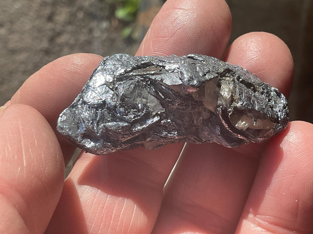 22g Australian Molybdenite on Quartz Specimen 4A