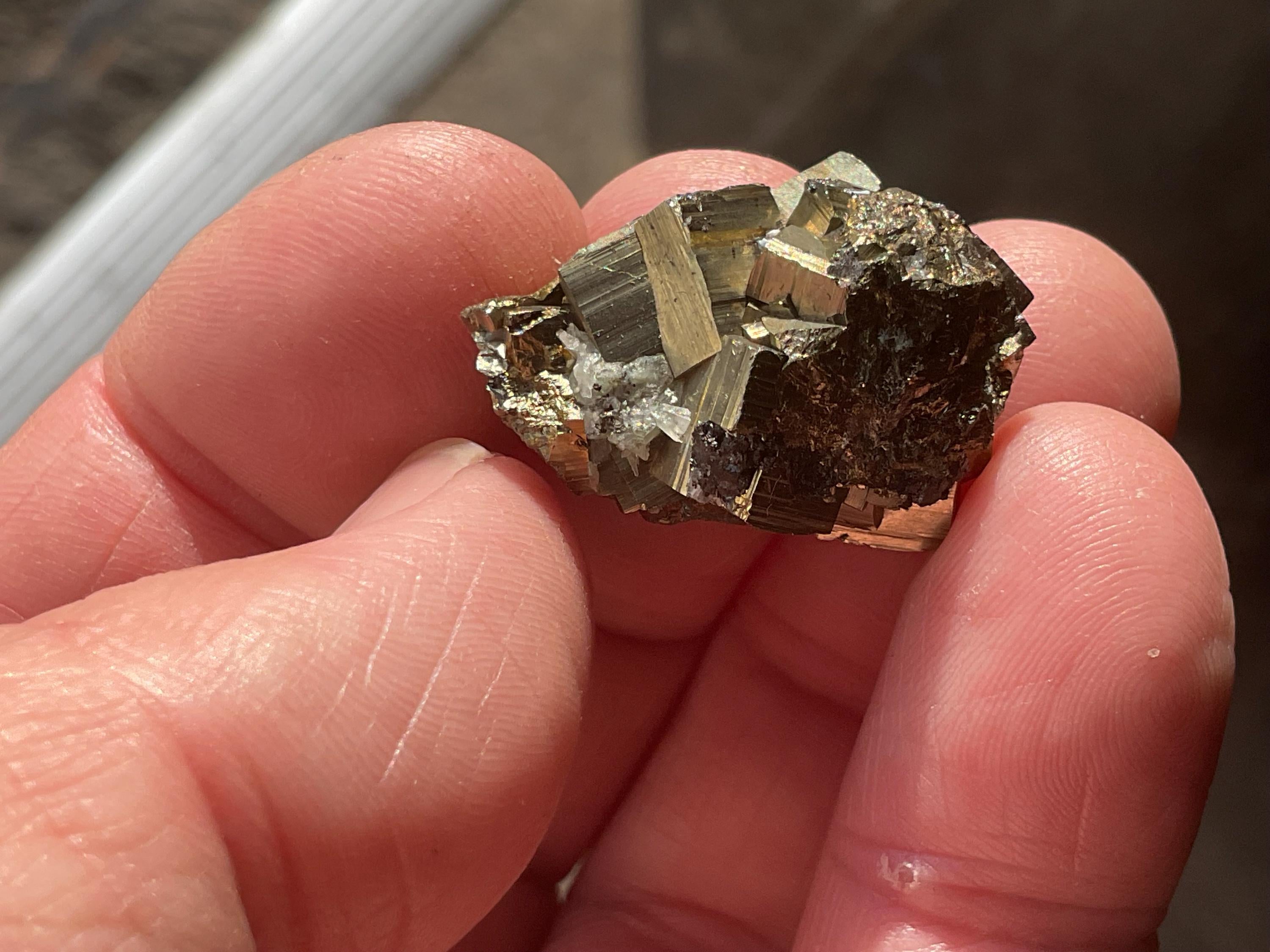 14g Natural Cubic Pyrite Specimen A from Bulgaria