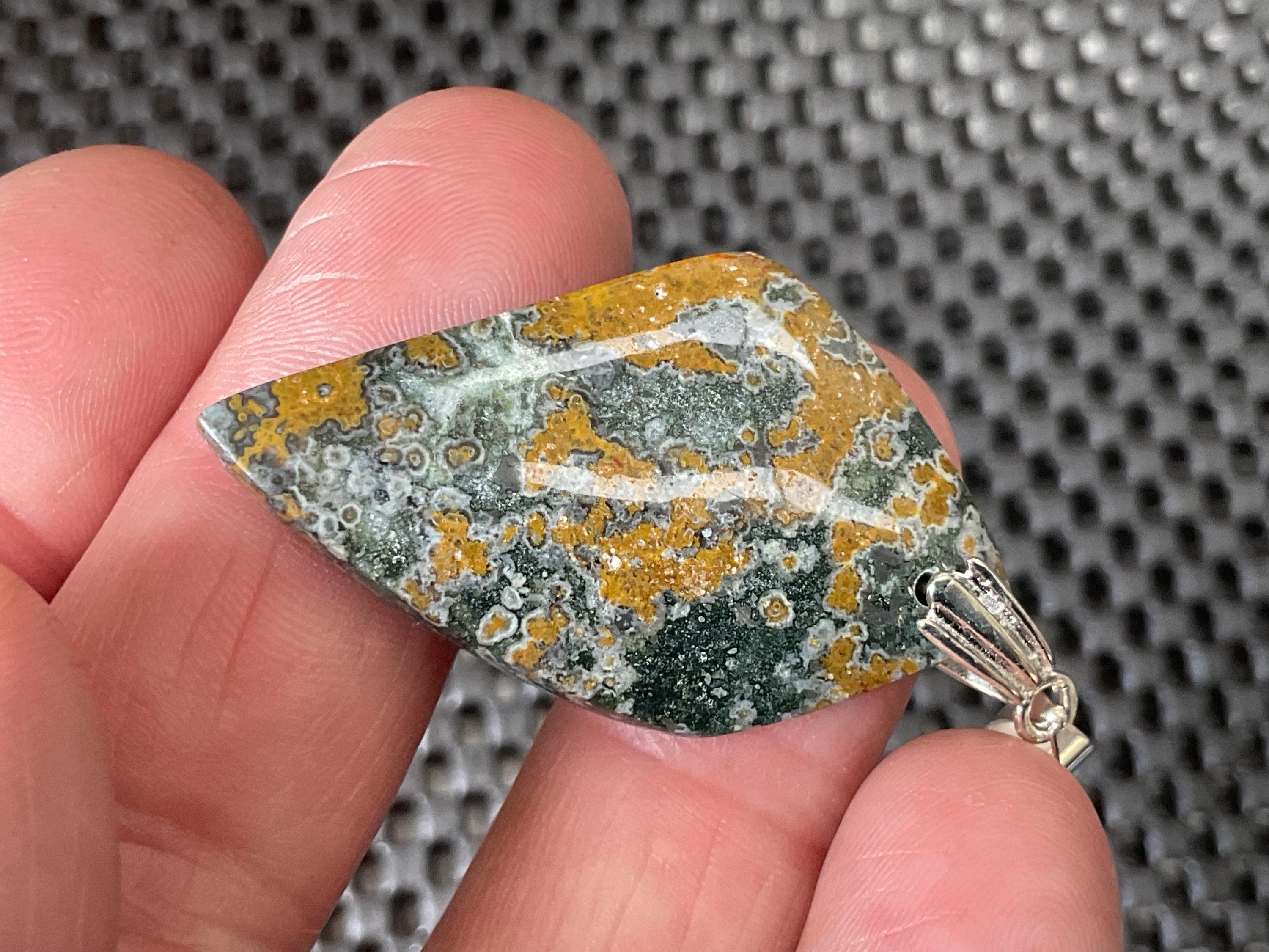 8g “River Jasper” Pendant 1A from Java, Indonesia