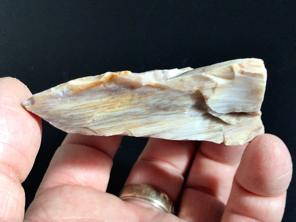 96g Natural Opalised Wood Rough Piece 2C
