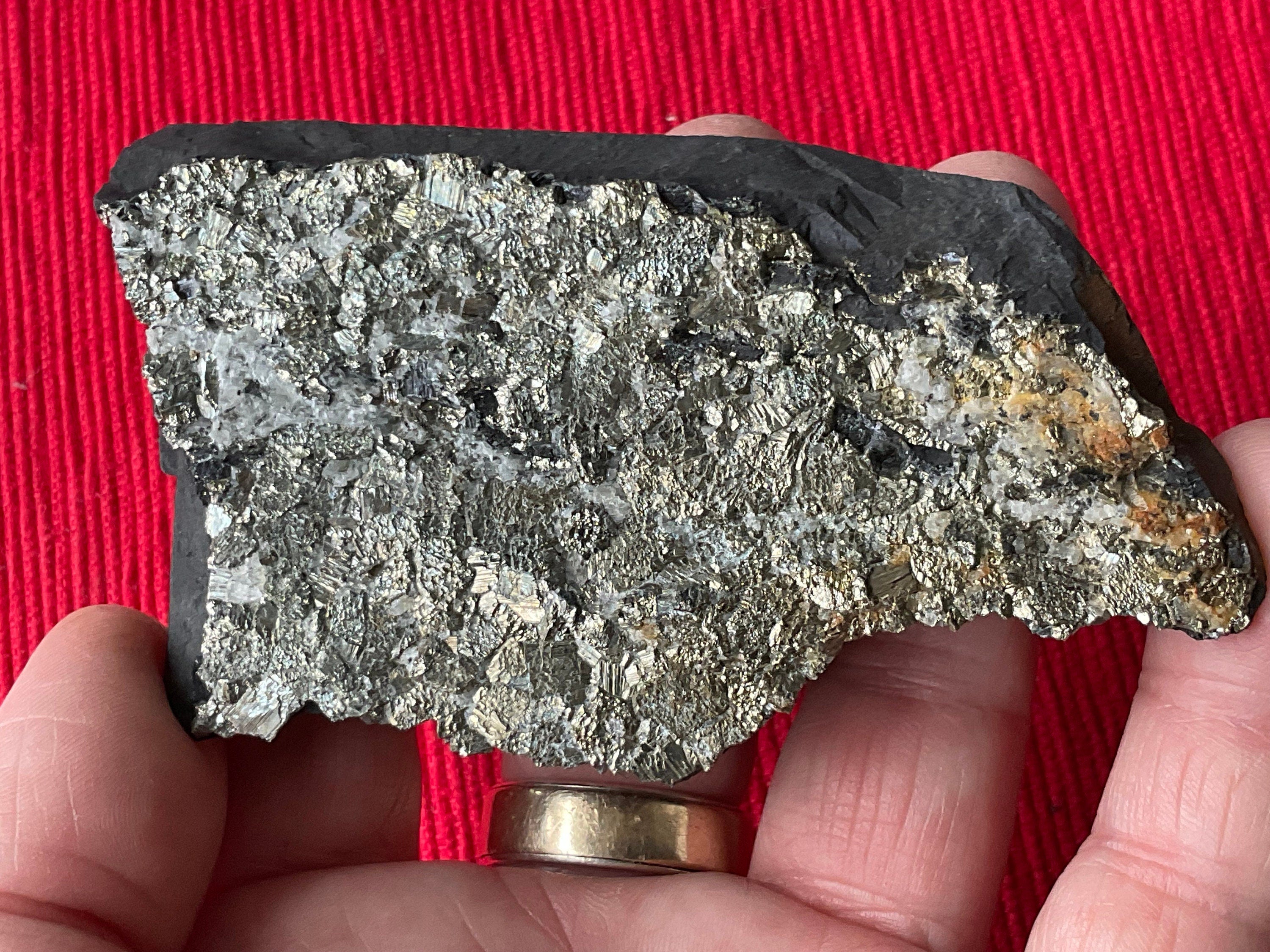 108g Tasmanian Cubic Pyrite Specimen 2C
