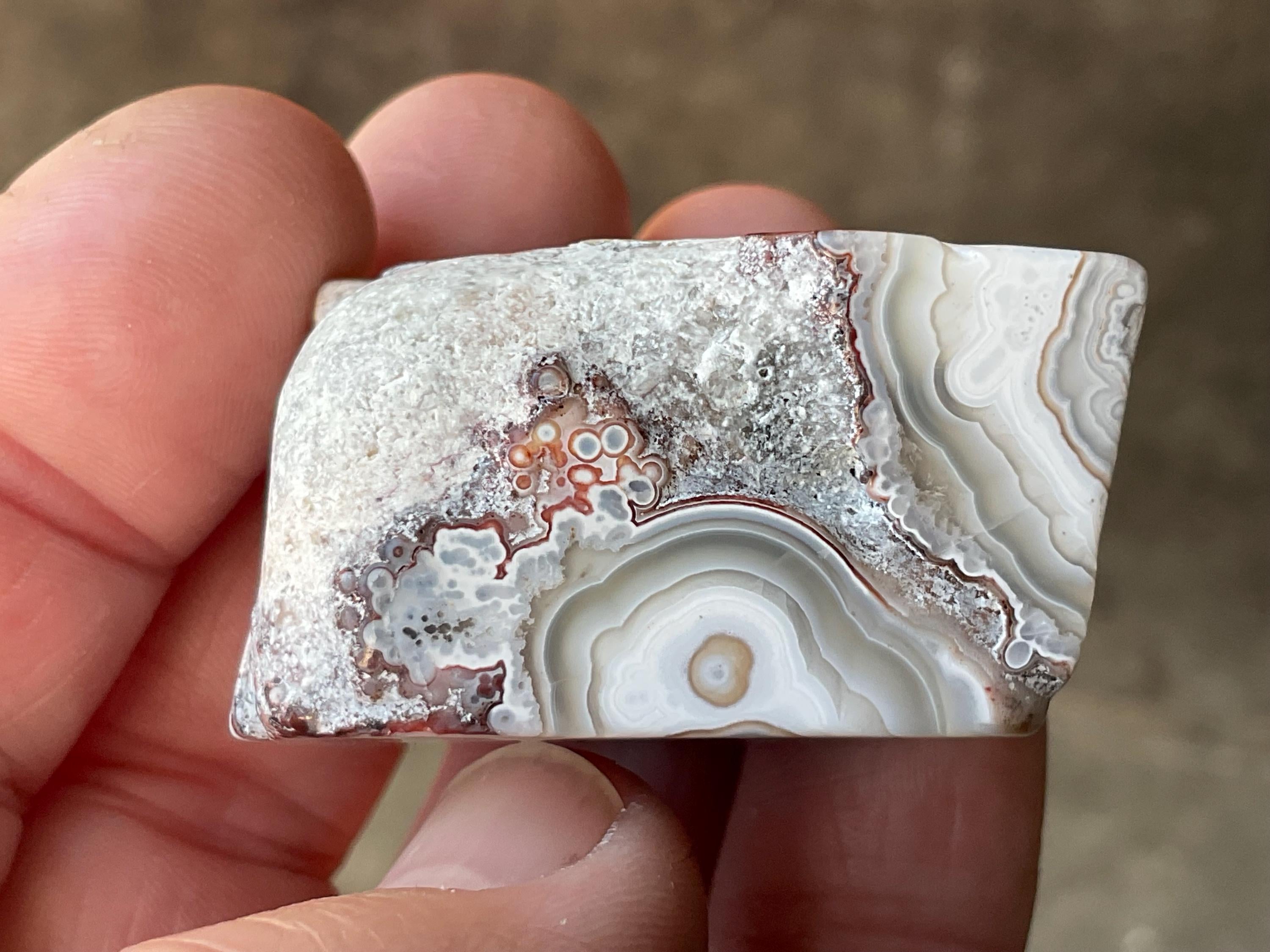 48g Mexican Crazy Lace Agate Freeform 17C