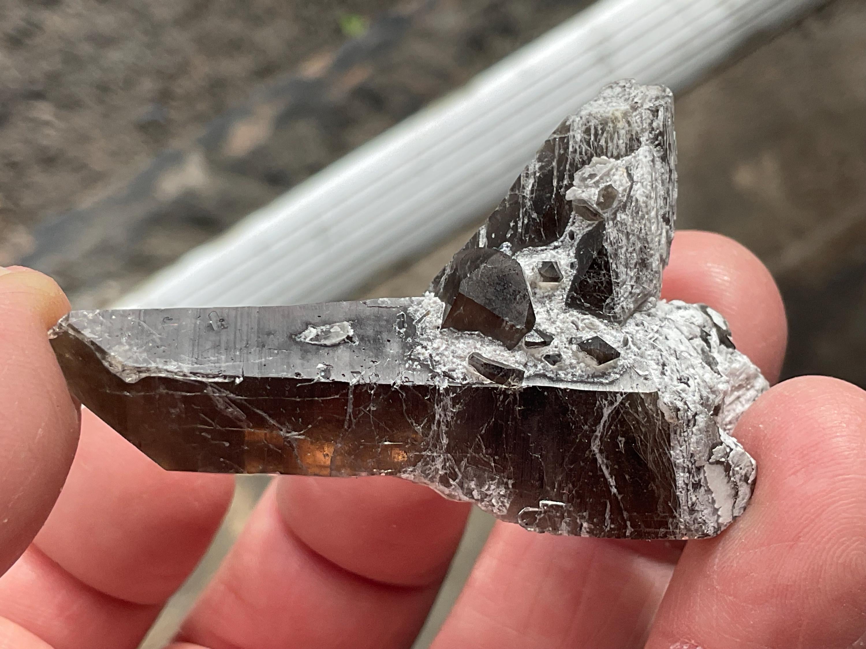 28g Smokey Quartz + Specimen 1A from Inner Mongolia