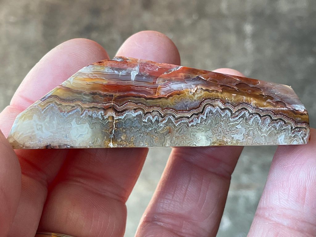 52g Mexican Crazy Lace Agate Freeform 12A
