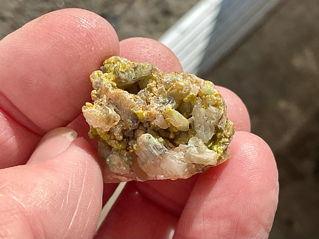 26g Australian Cerussite with Pyromorphite Specimen 1B from Rum Jungle