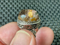 6g Lodelite Cabochon in Antique Style Ring Setting A