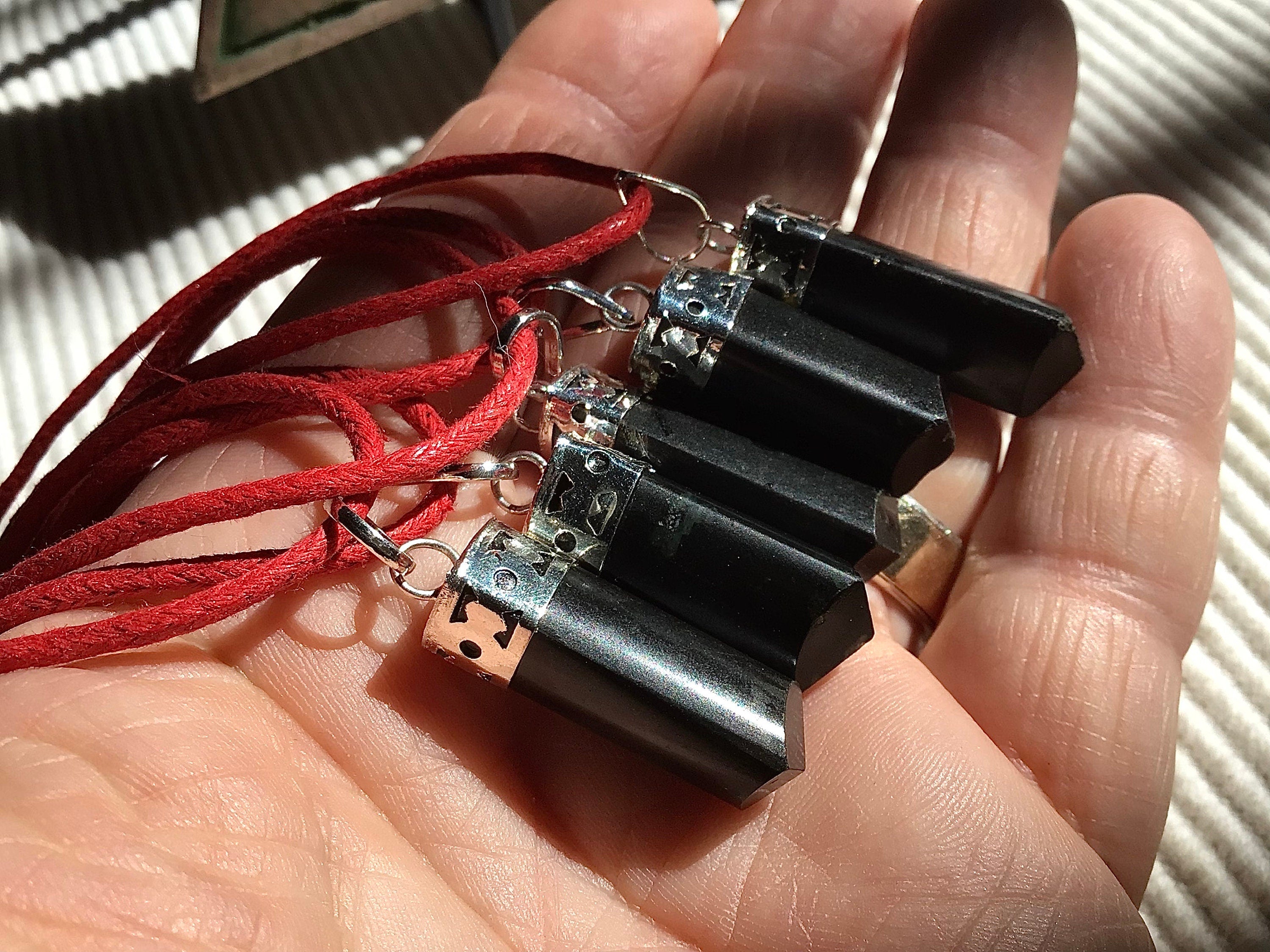 Black Tourmaline (Schorl) Pendant