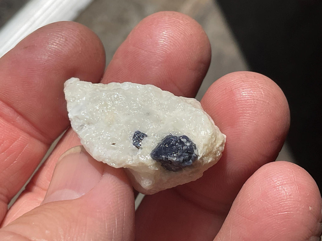 12g Natural Blue Spinel and Mica on Matrix from Pakistan Specimen 4