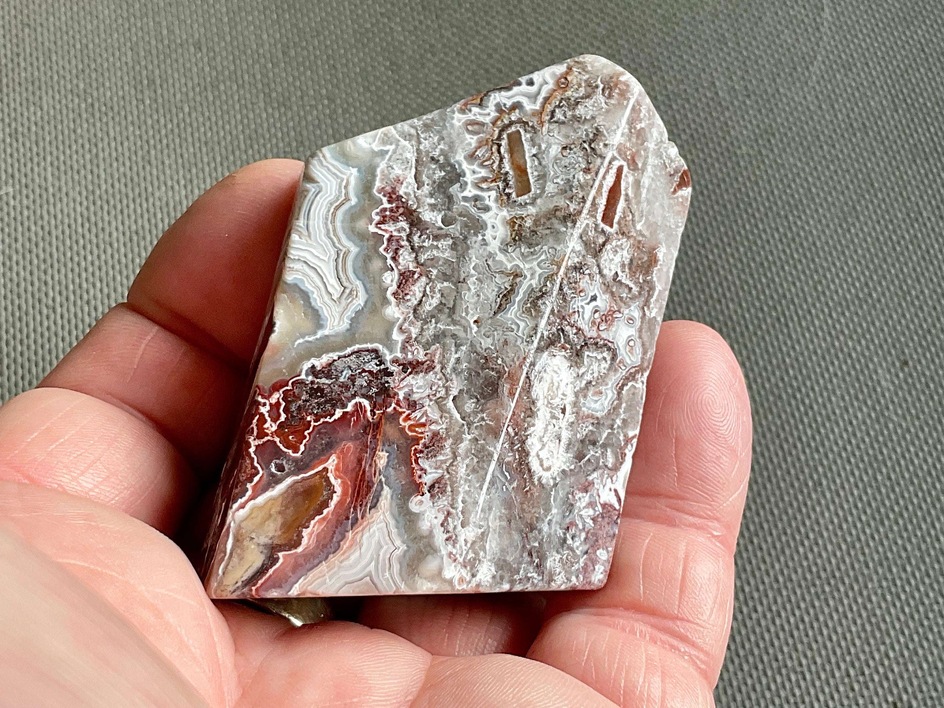 85g Mexican Crazy Lace Agate Freeform 4B
