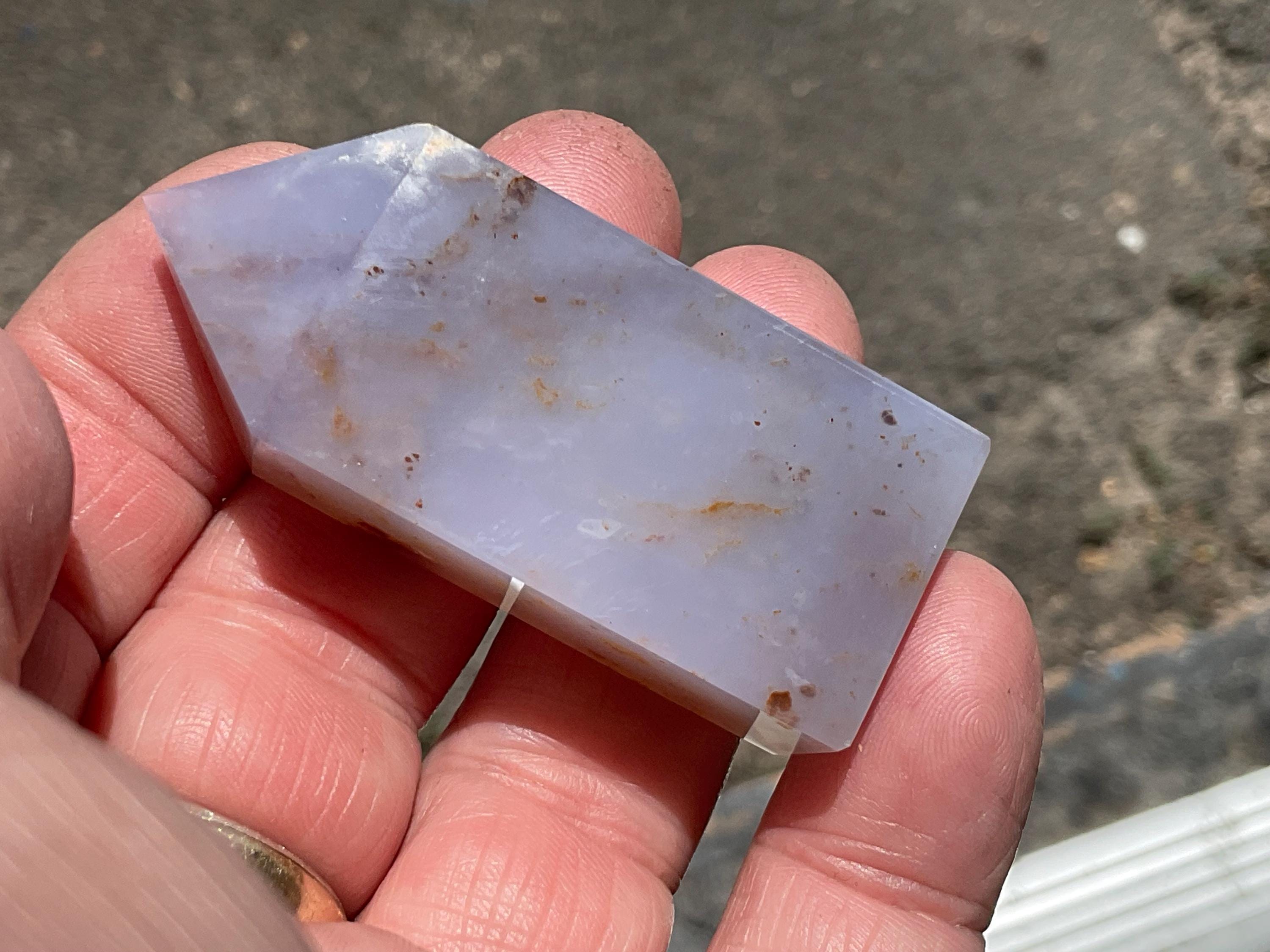 42g Blue Chalcedony Generator 1B