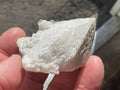 84g Fluorite on Candle Quartz Specimen 1B