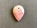 Rhodochrosite Drilled Pendant 2B
