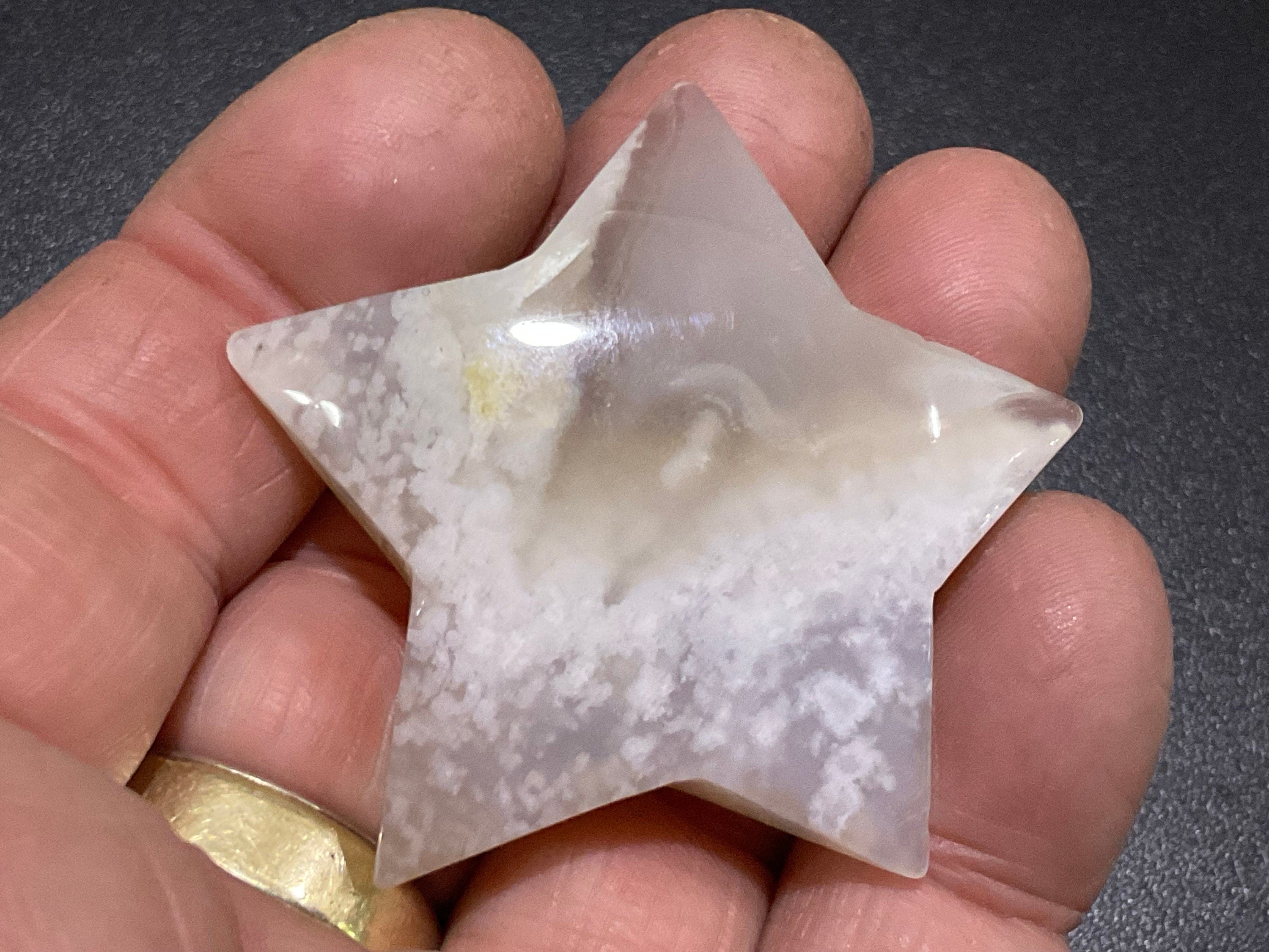 28g Flower Agate Star 3A