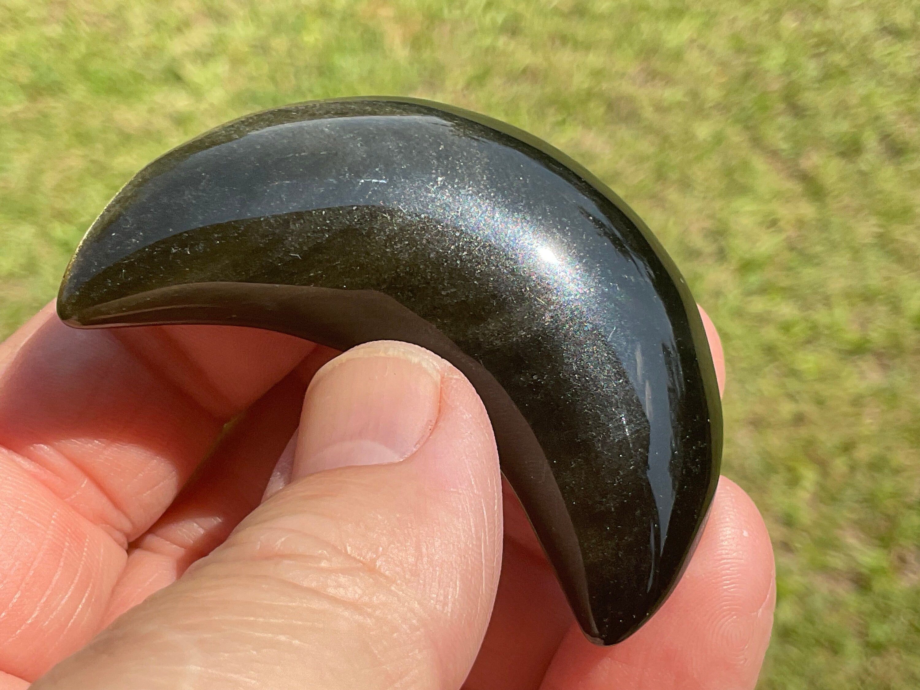 32g Gold Sheen Obsidian Moon 1B