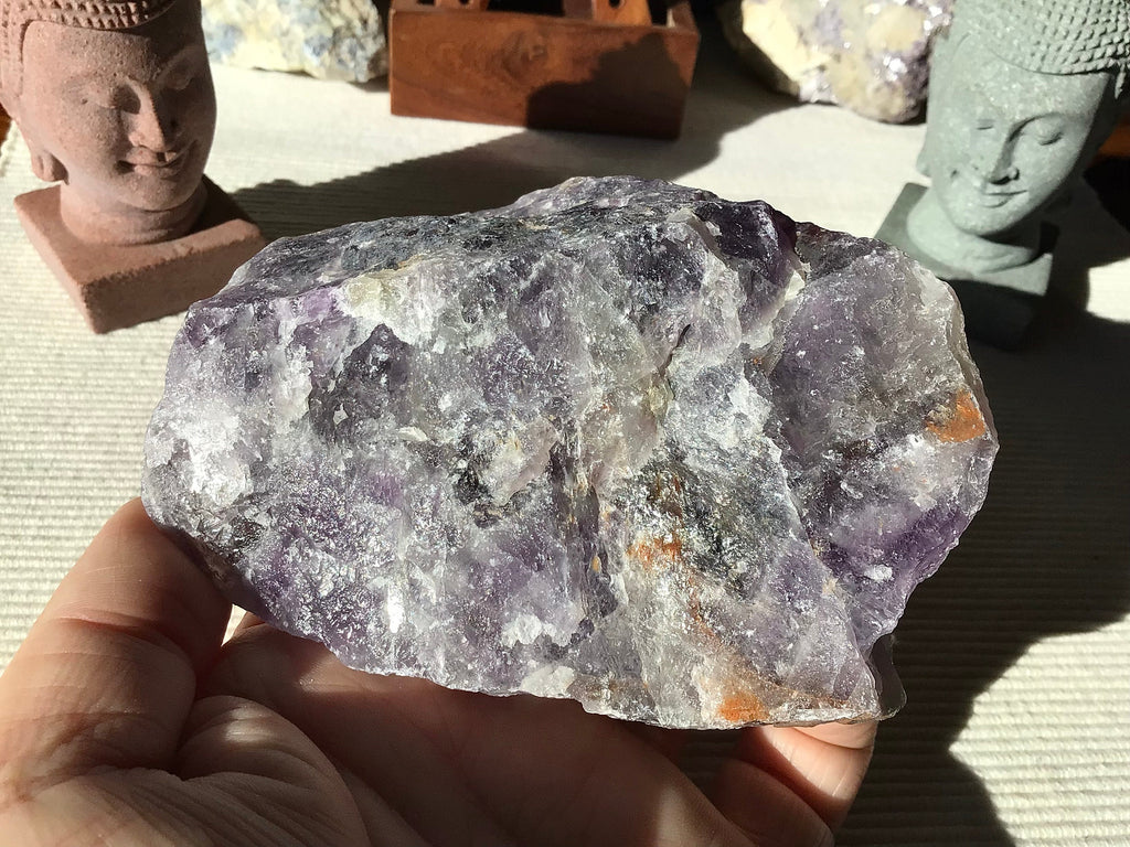 515g Large Chevron Amethyst Rough Piece B