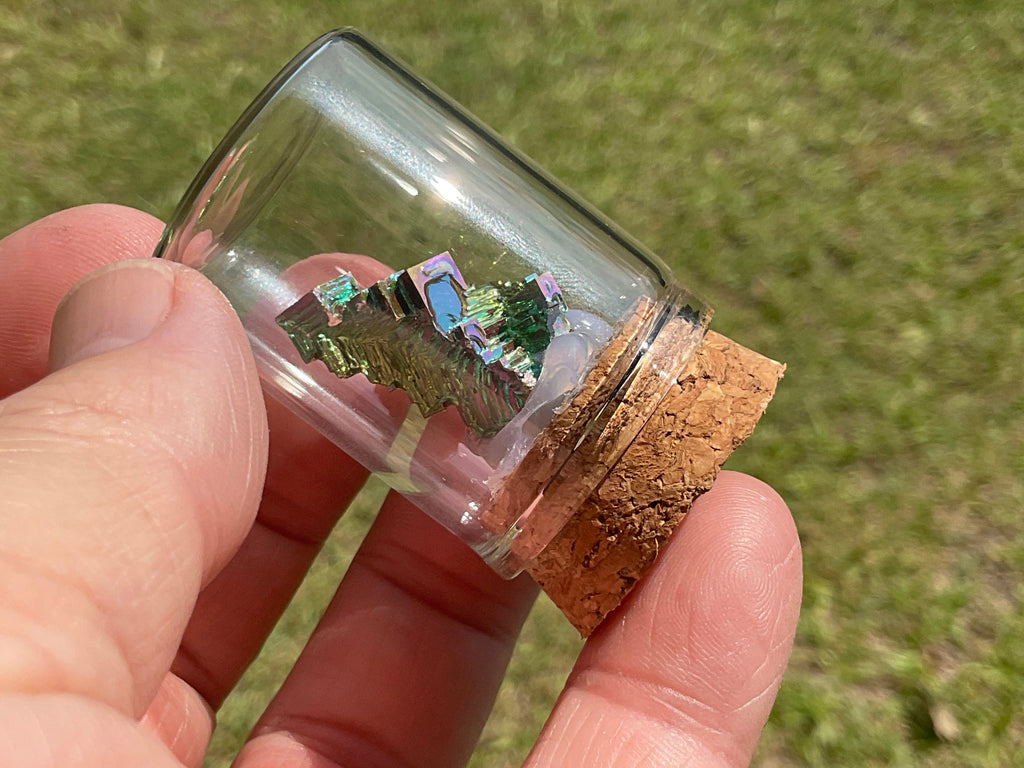 Bismuth Specimen Display Bottle 1A