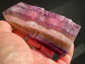 265g Rainbow Fluorite Polished/Rough Freeform Piece 2A