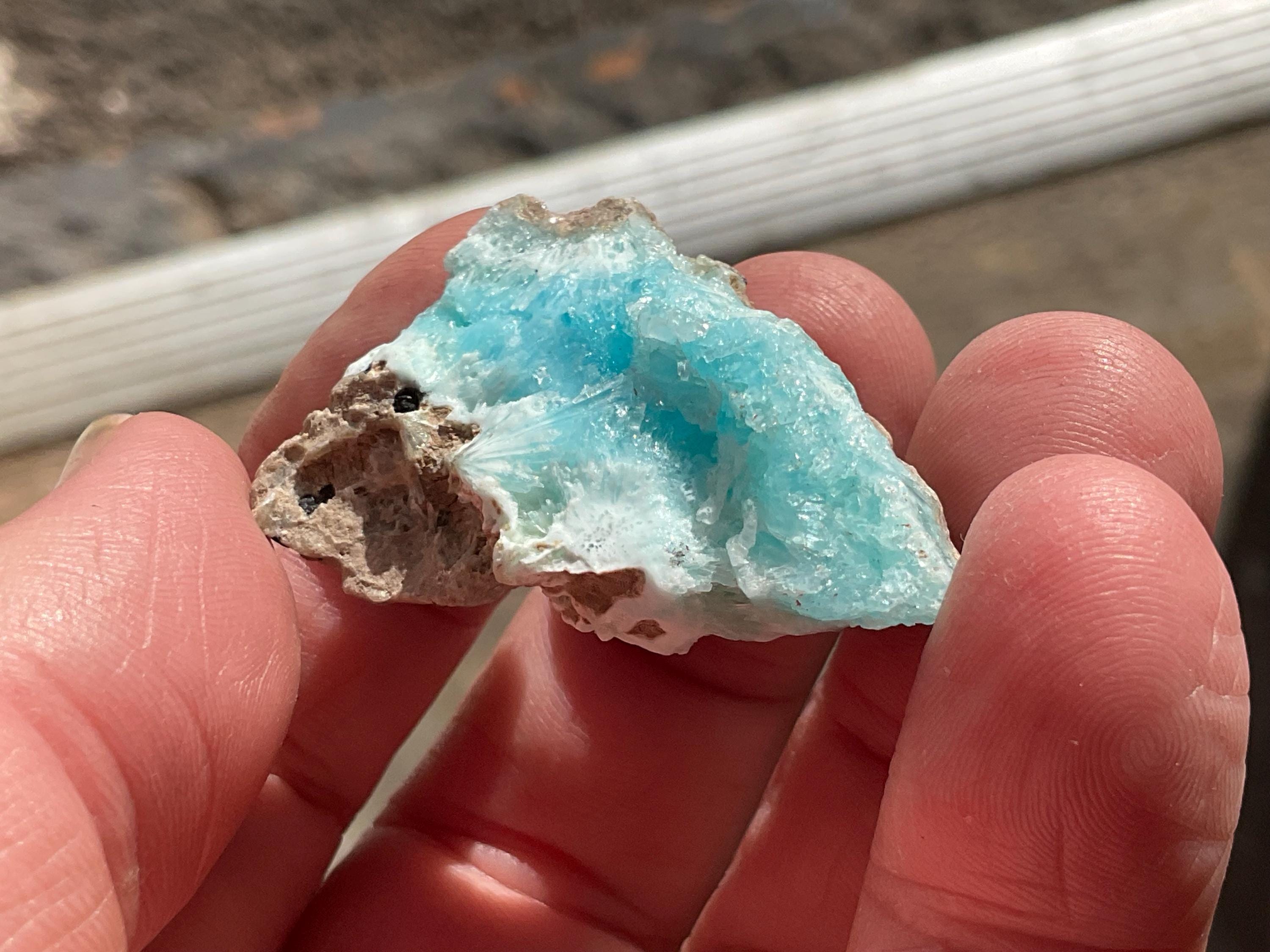 16g Blue Aragonite Specimen 1B