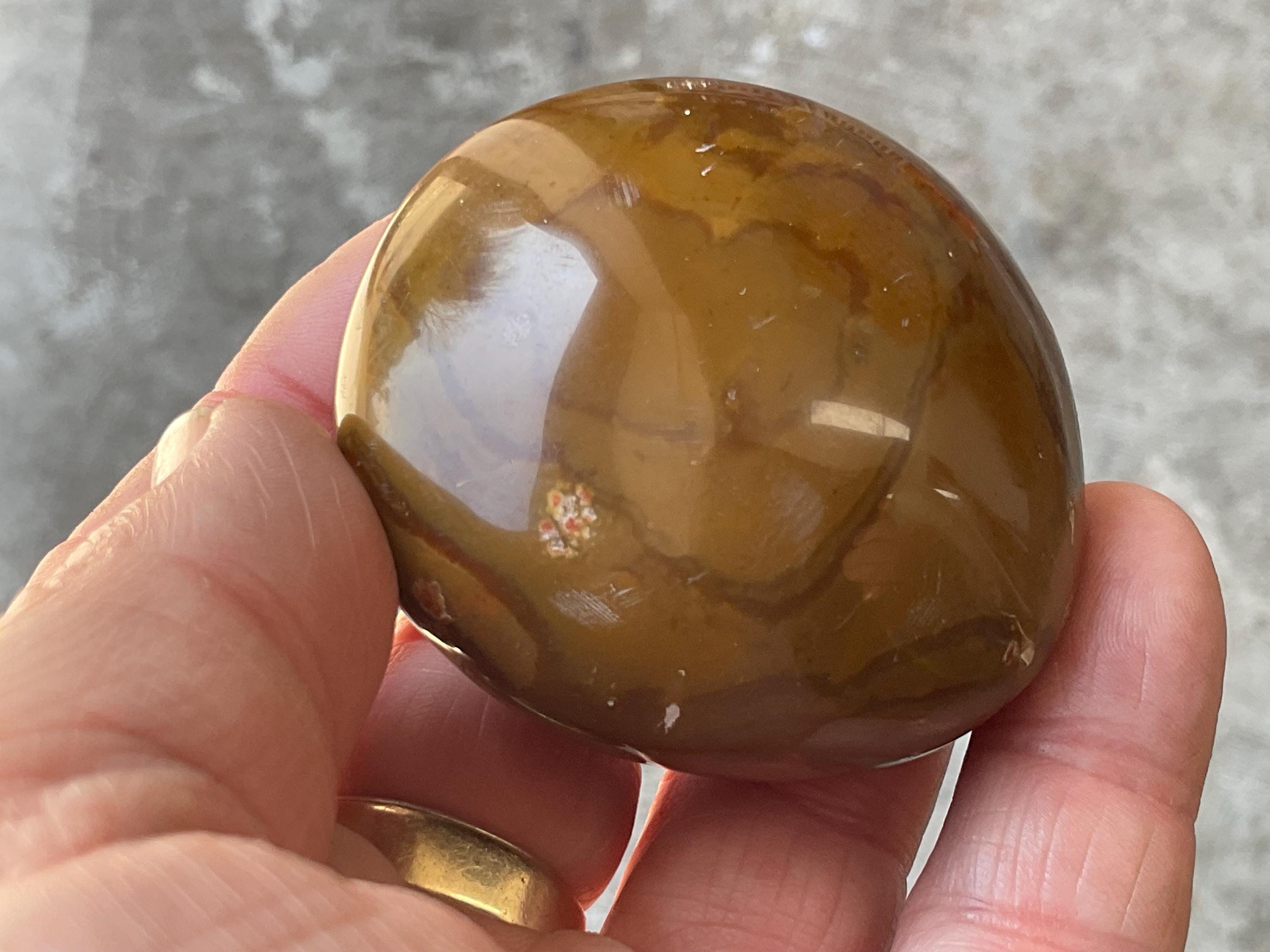 128g Polychrome Jasper Palmstone 26A