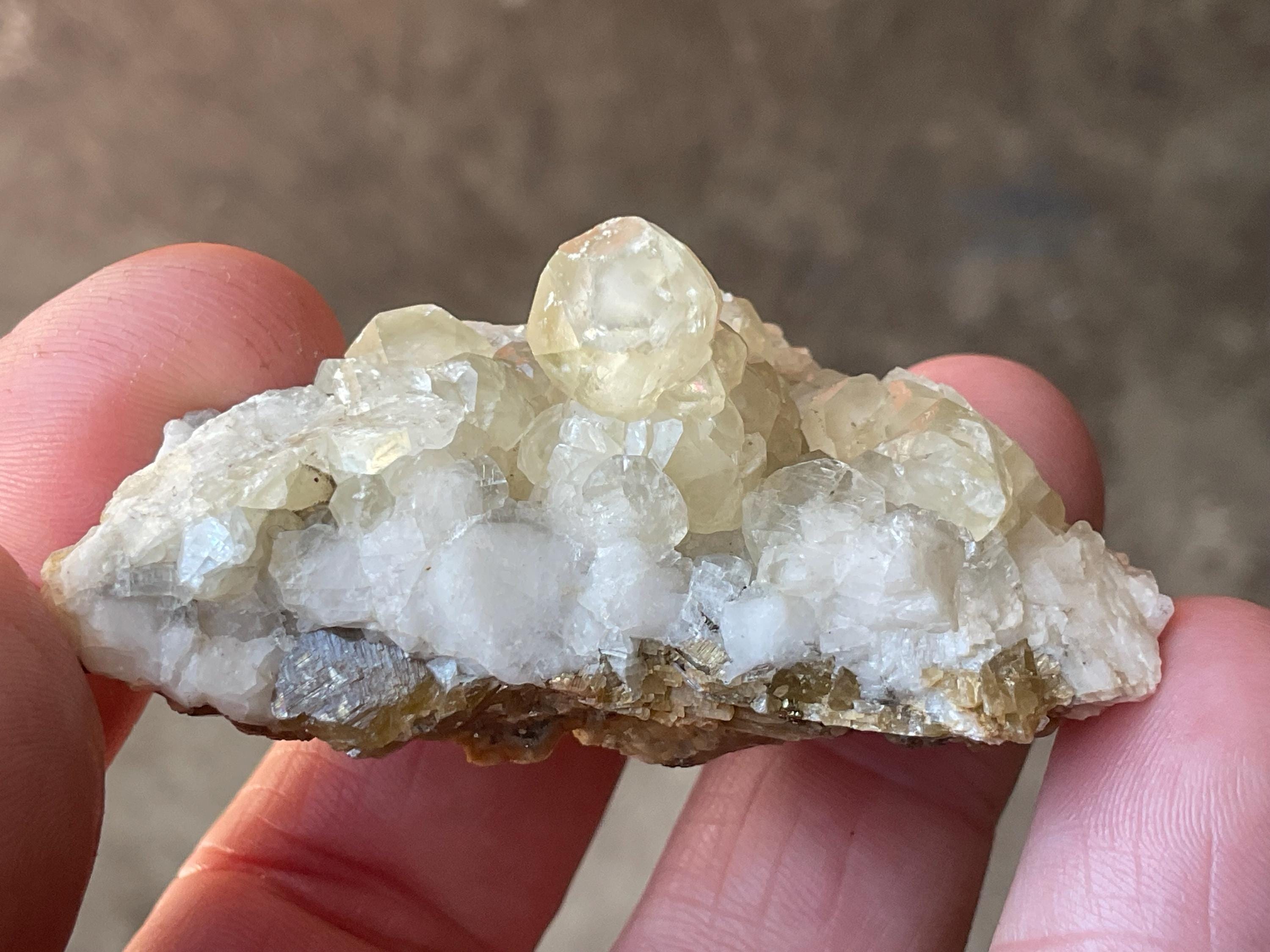 44g Multi Generational Calcite Specimen A from Hunan, China