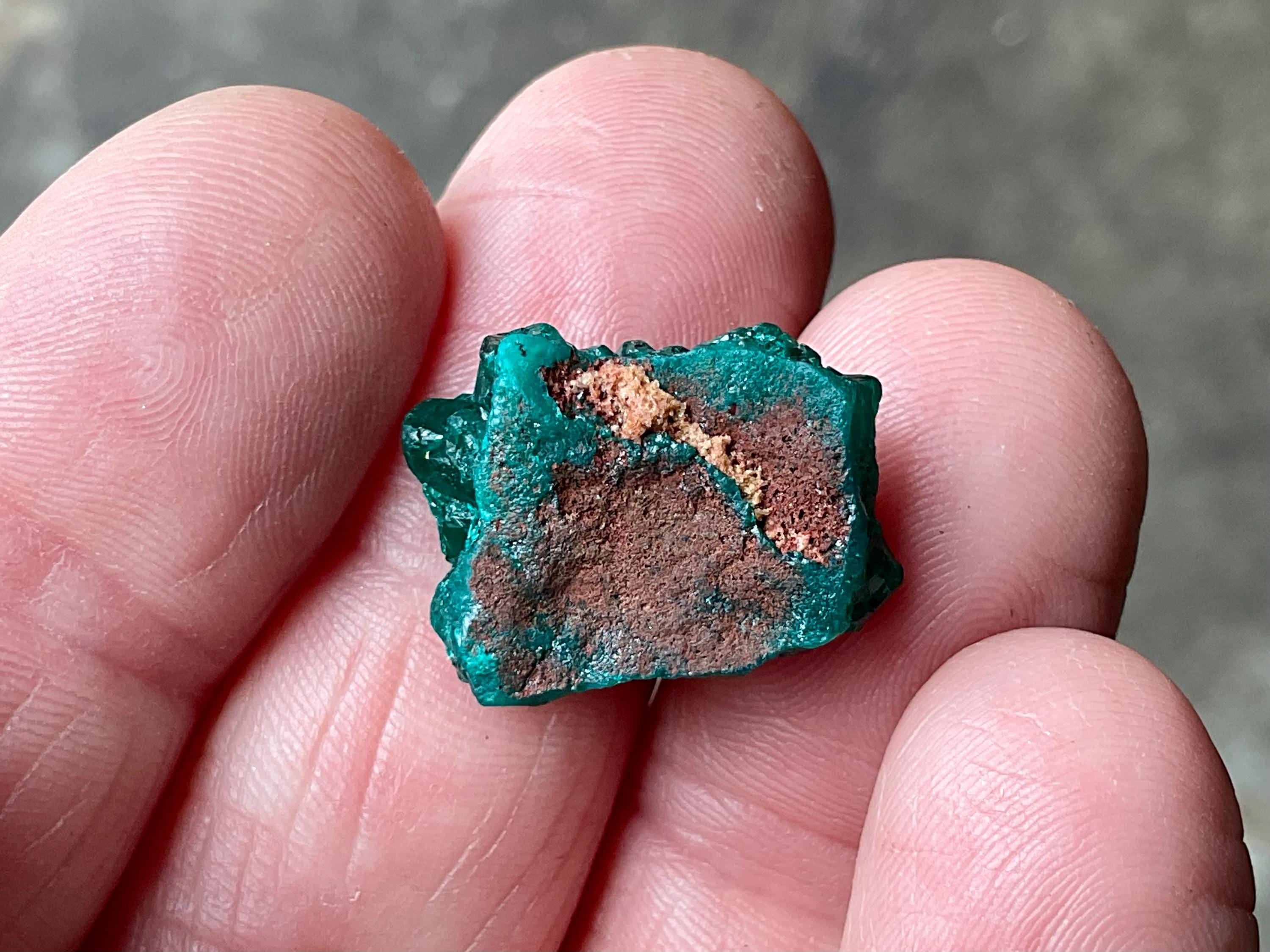 4g Congolese Dioptase Natural Specimen 3A