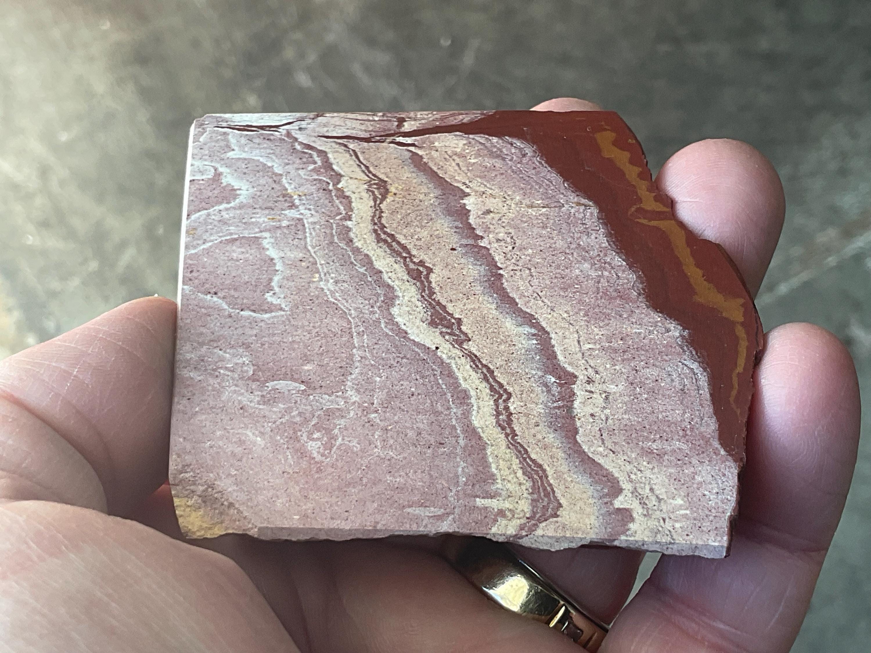 128g Matte Polished (one side) Siltstone from Fingal Tiers, Tasmania