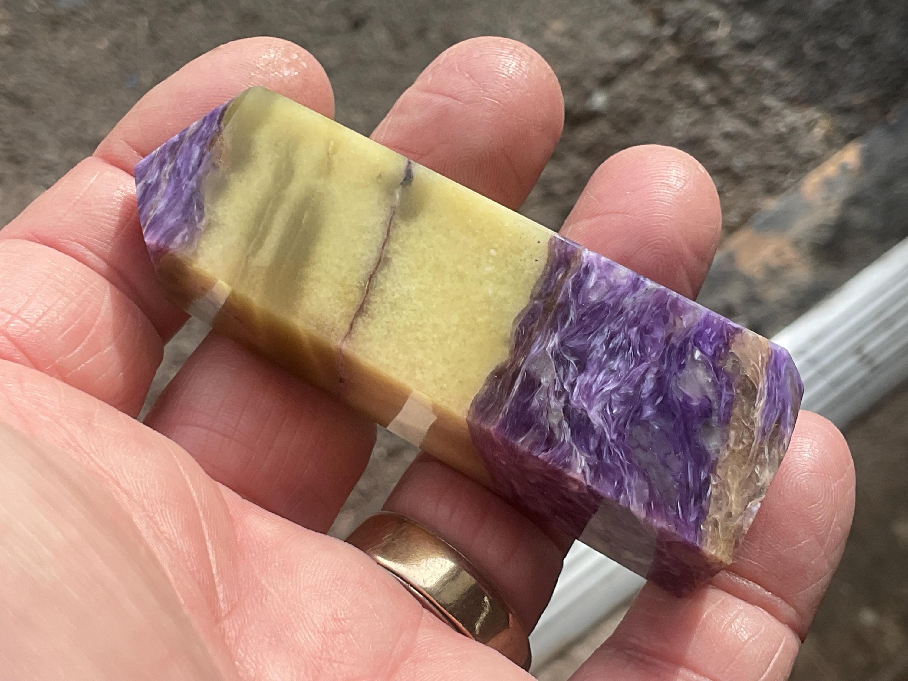 70g Charoite with Calcite Generator 1C