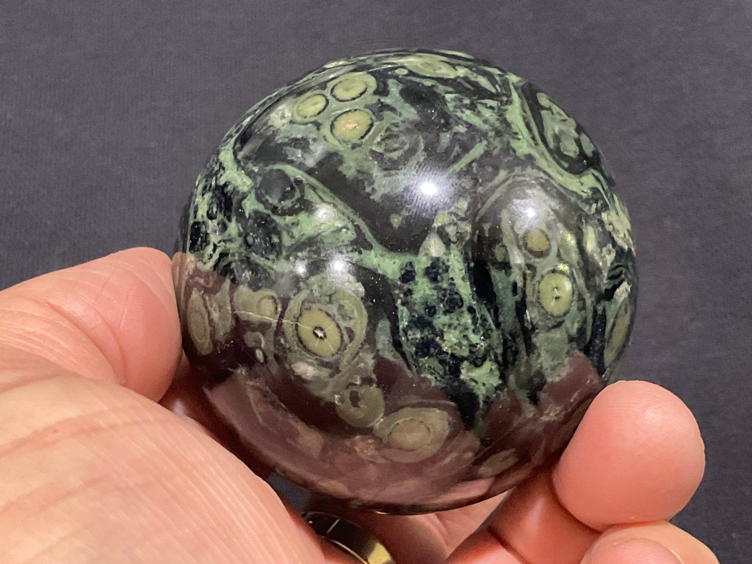 386g Kambaba Jasper Sphere 3B