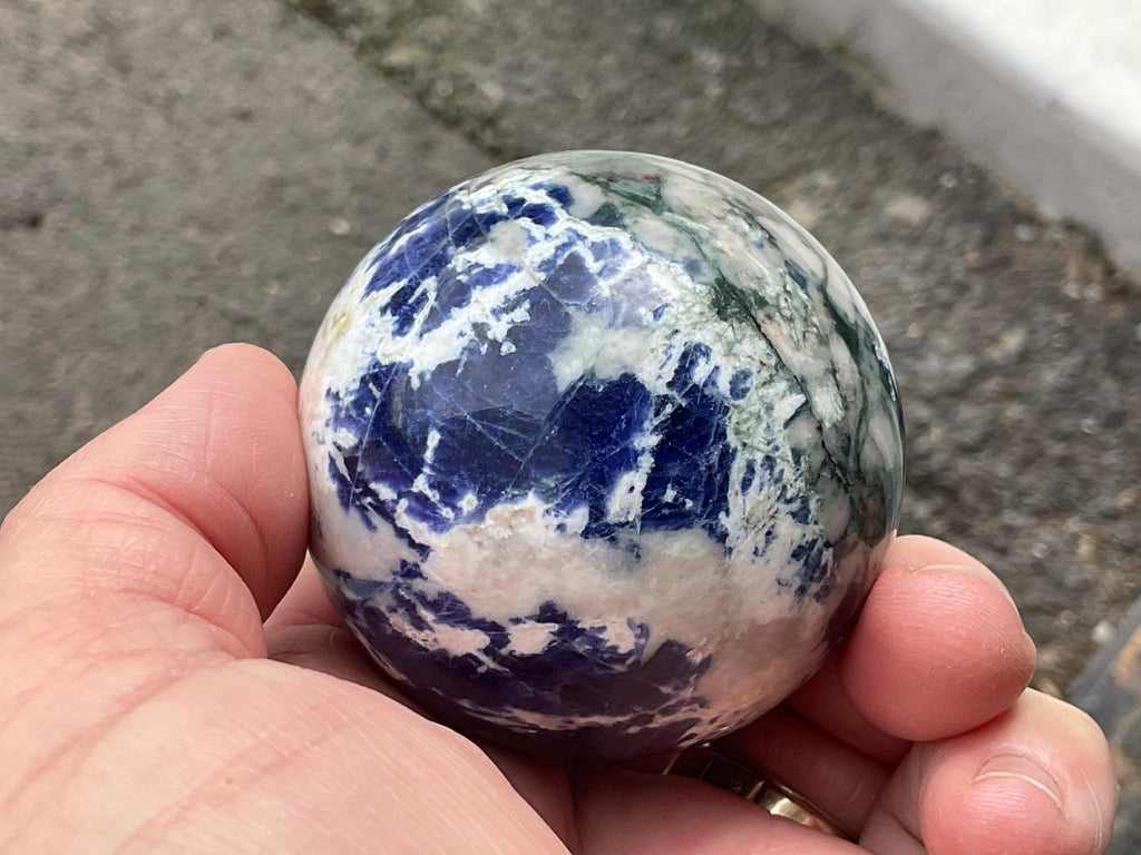 242g Sodalite Sphere A