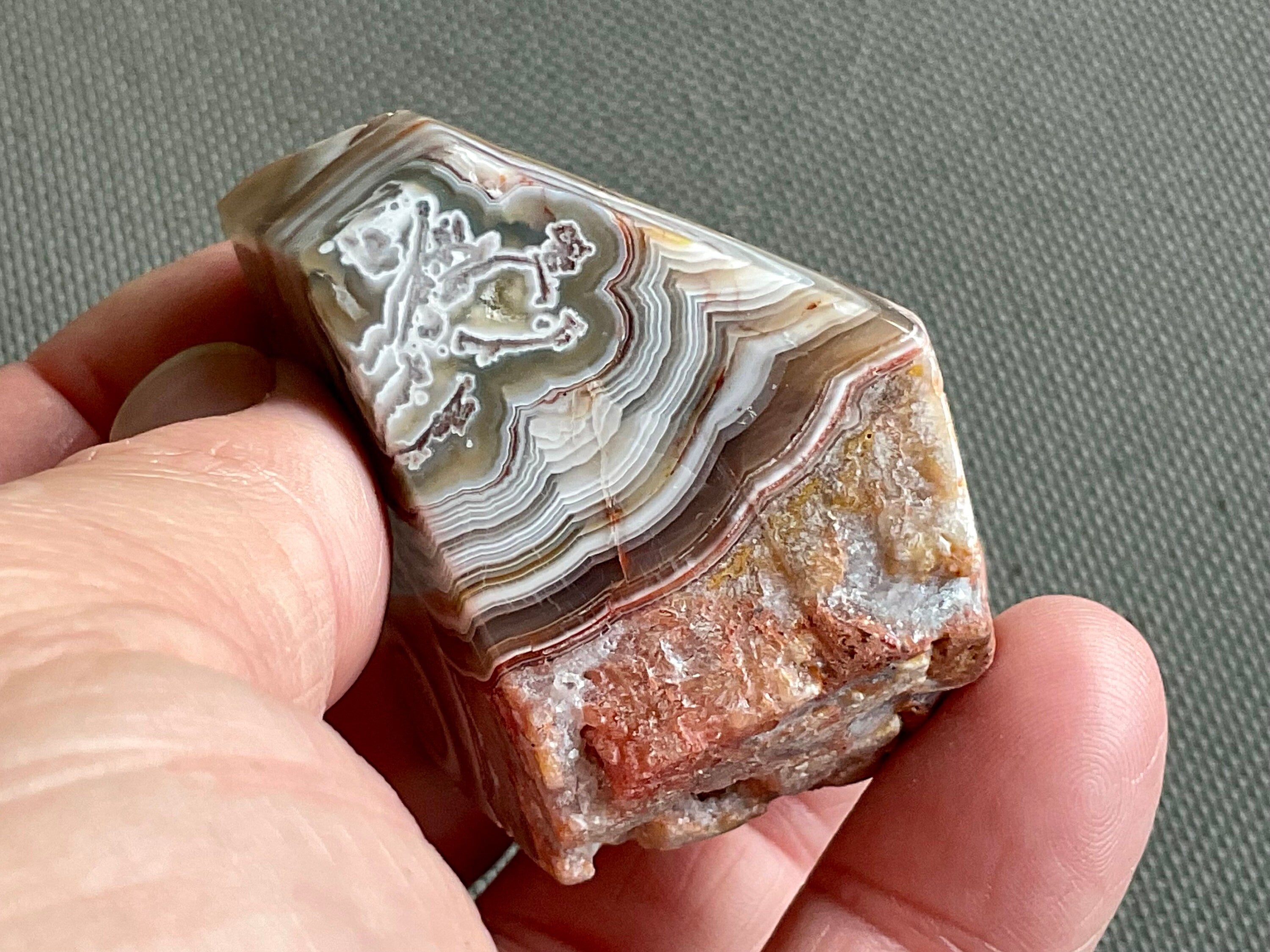 88g Mexican Crazy Lace Agate Freeform 6B