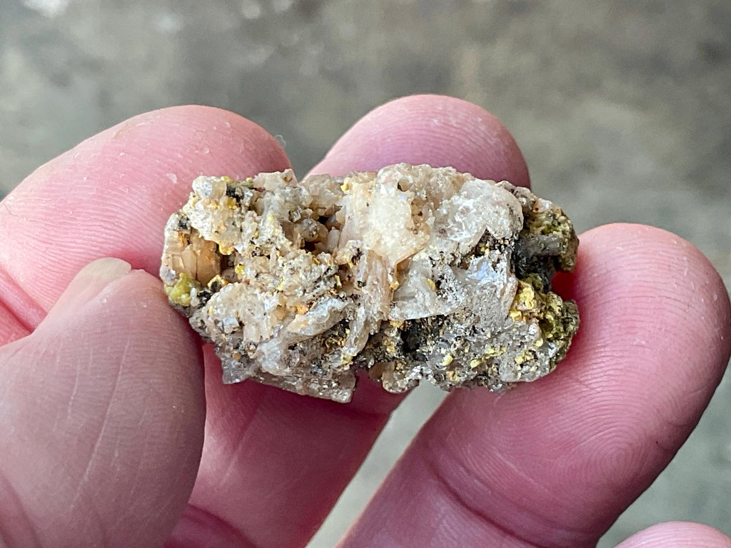 26g Australian Cerussite with Pyromorphite Specimen 1A from Rum Jungle