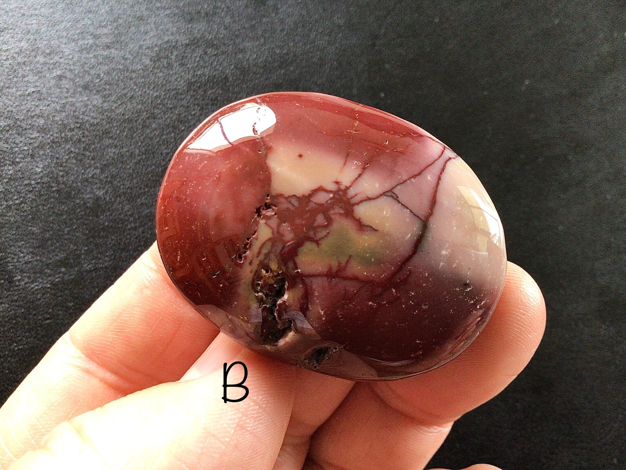 Mookaite Jasper Thumb Stone Group 5