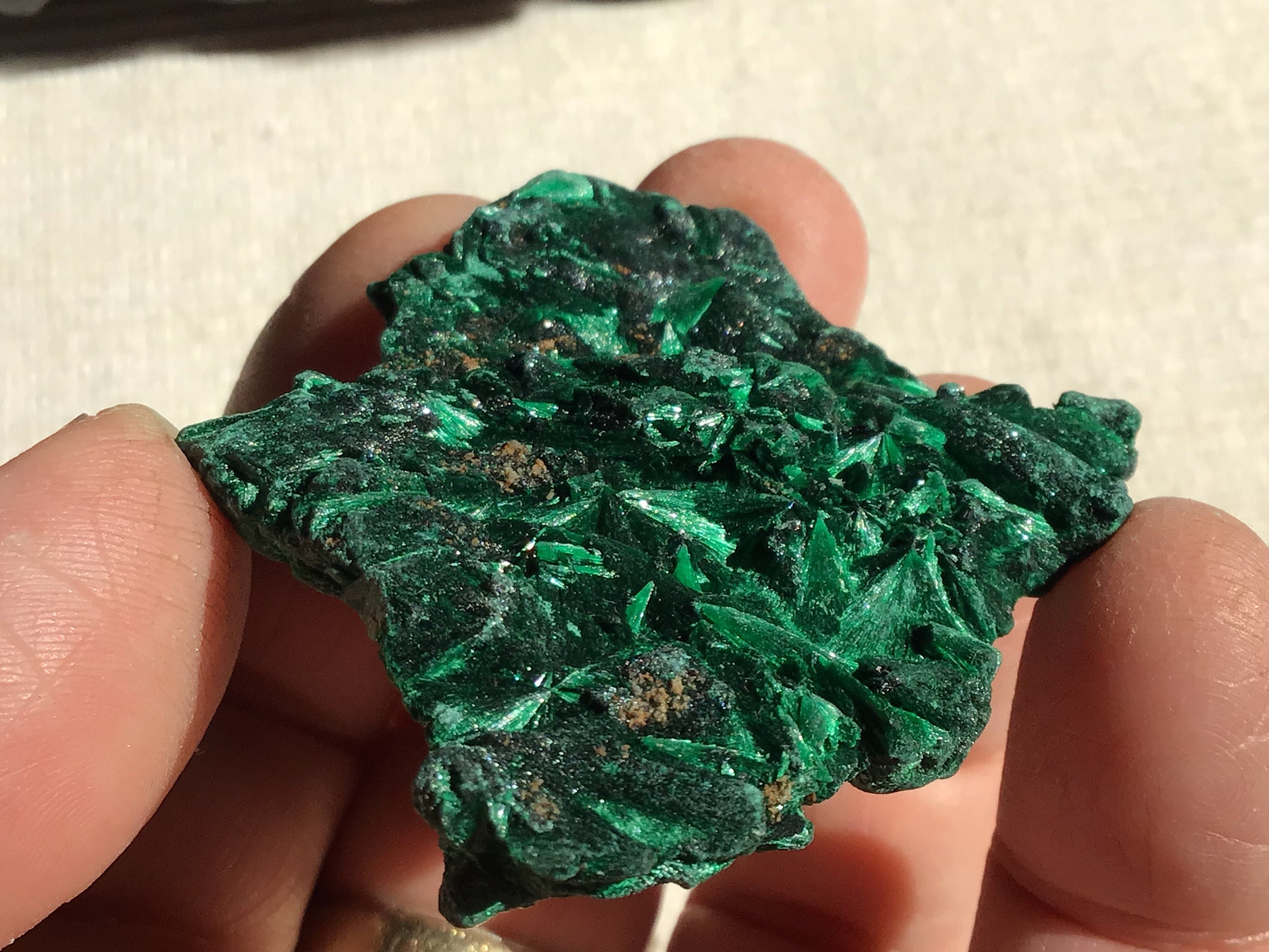 41g Silky Congolese Malachite Specimen 4C
