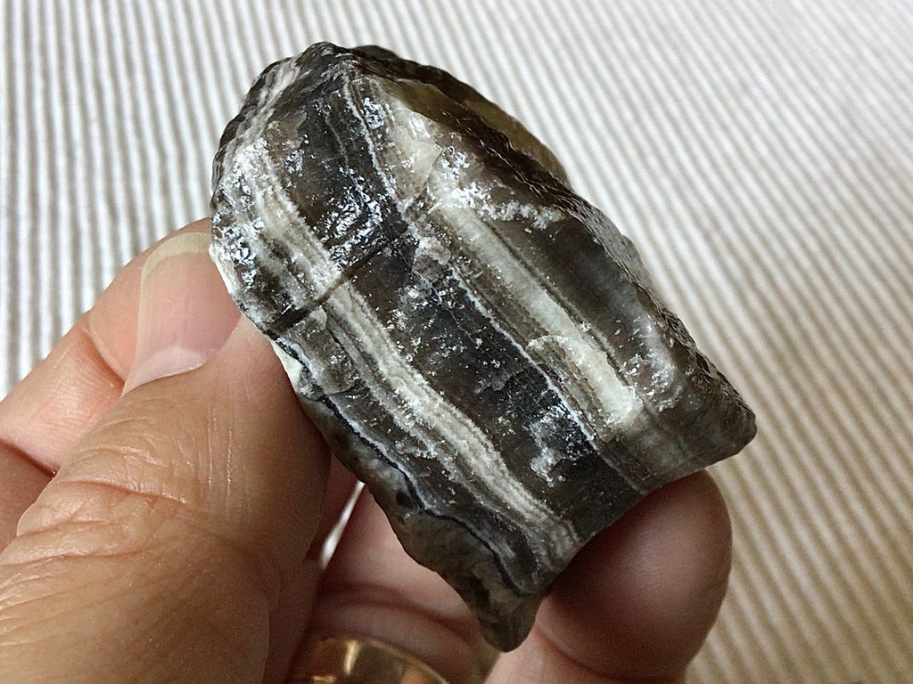 122g Zebra Aragonite Rough Piece 7B