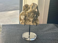 1,416g Golden Bladed Siderite, Quartz and Dolomite Specimen from Guizhou, China