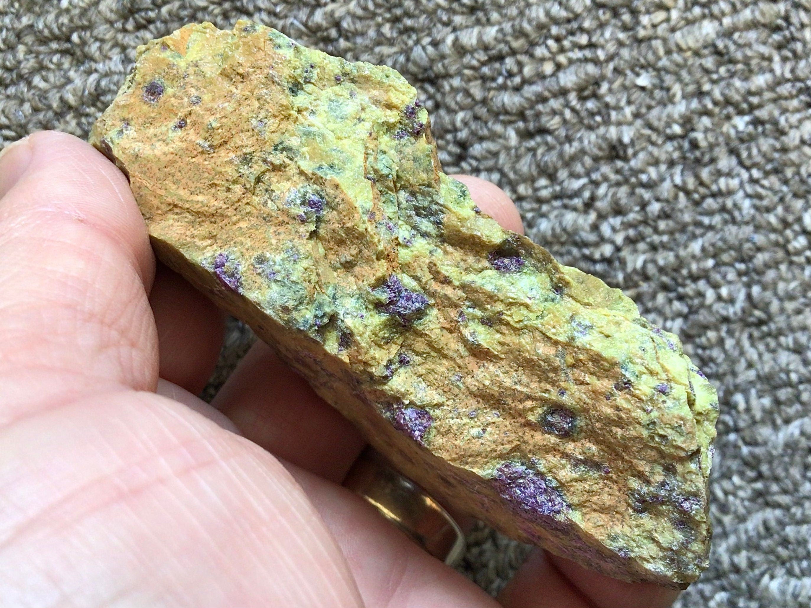 114g Atlantisite Rough Piece 6B