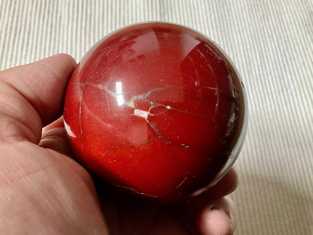355g Mookaite Jasper Sphere G
