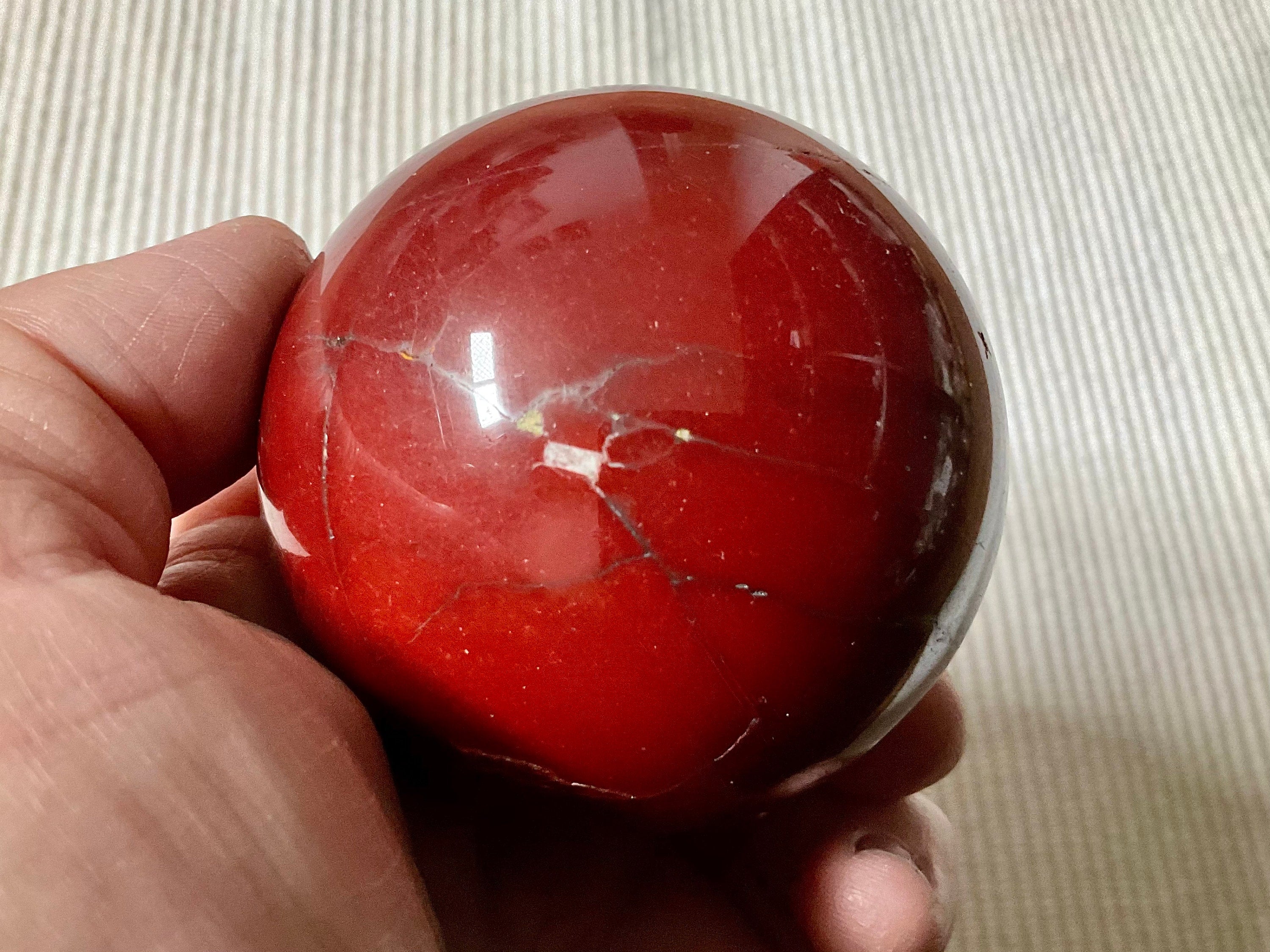 355g Mookaite Jasper Sphere G