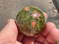122g Unakite Sphere 3B