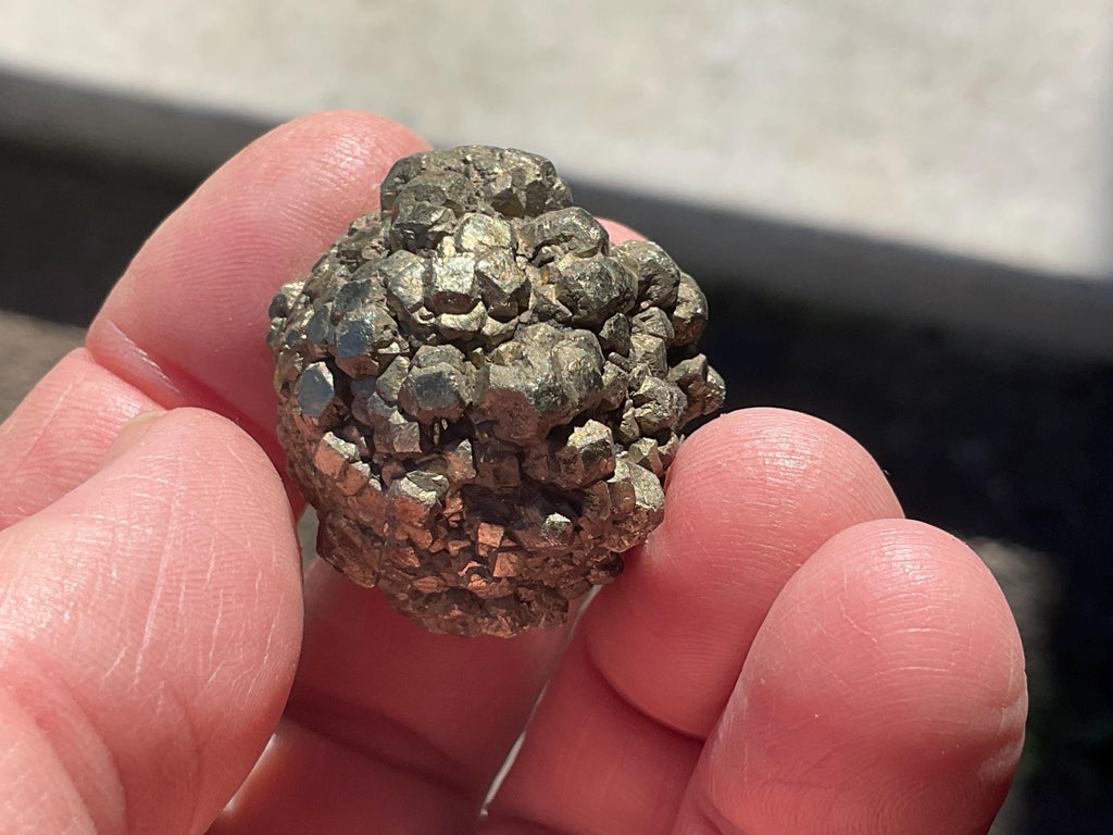 46g Natural Indonesian Pyrite after Marcasite Nodule 2C